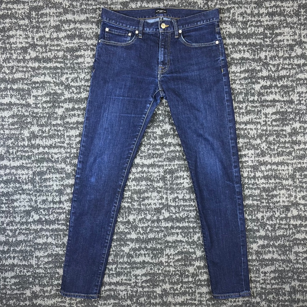 Club Monaco Jeans Mens 30 Super Slim Denim Dark Blue Stretch 30x32